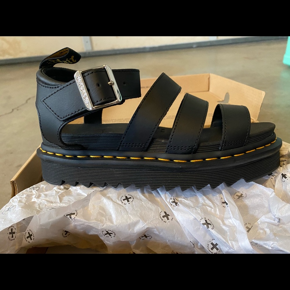 Selling these super cute Doc Marten Sandals. Never worn